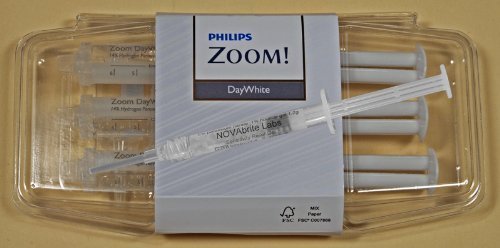 Philips Zoom día blanco ACP 14% peróxido de hidrógeno (reemplaza a 38%) paquete de 3 dientes blanqueamiento Gel + bono sensibilidad relieve Gel--Daywhite