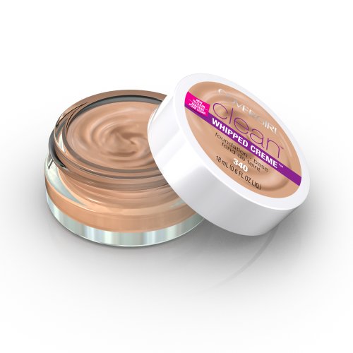 CoverGirl 340 limpio batida Creme Foundation, Beige Natural, 0,6 onzas de líquido