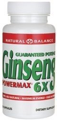 Equilibrio natural Ginseng potencia máximo 6 cápsulas X, Pack de 2