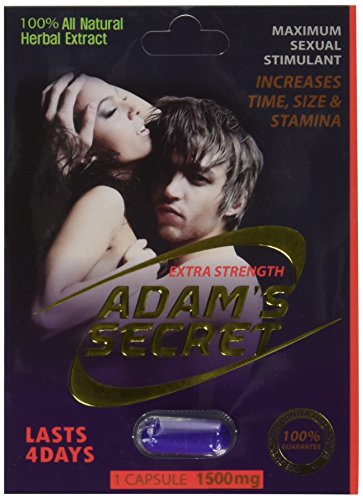 Estimulante Sexual máximo secreto de Adán de la píldora todo el Natural - acción rápida