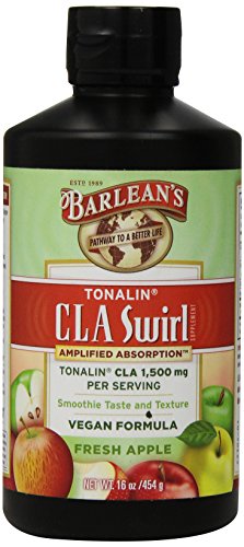 Aceites orgánicos CLA Tonalin remolino de Barlean, 16 onzas