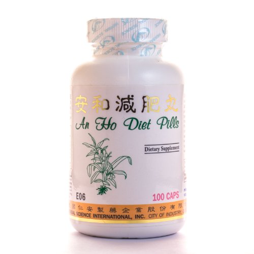 Un Ho dieta píldoras dietéticas suplemento 500mg 100 cápsulas (una que Jian Fei Wan) 100% hierbas naturales
