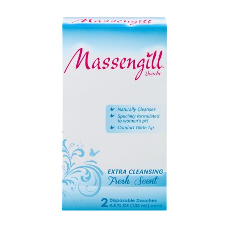 Massengill extra de limpieza desechables Douches aroma 135 ml x 2