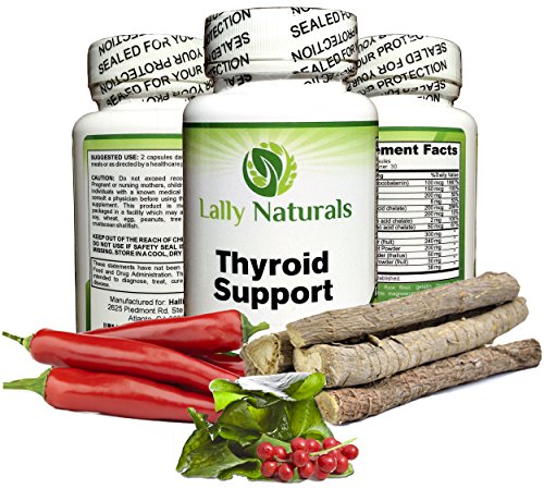 Tiroides (60) - ayuda a soporte la actividad de la tiroides saludable con una combinación única de vitaminas, minerales, hierbas y aminoácidos. ★ No-GMO fórmula!