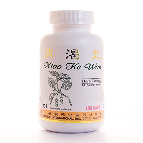 Diabetes suplemento nutricional de fórmula 500mg 100 cápsulas (Xiao Ke Wan) 100% hierbas naturales