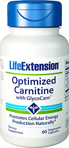 Extensión de vida optimizado carnitina con Glycocarn 60 vegetariana cápsulas