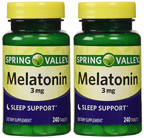 Spring Valley - Melatonina 3 mg, tabletas de 480, Twin Pack