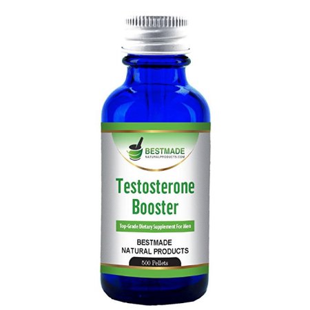 Fórmula natural BestMade Testosterona para los hombres y minerales a base -Planta - aumentar la masa muscular, aumentar el deseo sexual y aumentar los niveles de energía