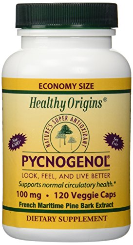Verduras saludables Orgins Pycnogenol cápsulas, 100 mg, 120 cuenta