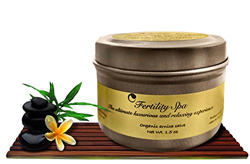 Fertilidad Spa - orgánica árnica y lavanda Salve - 1,5 oz Arnica Salve la forma Natural de curación