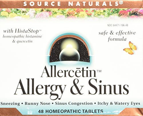 Source Naturals Allercetin alergia y sinusitis--48 tabletas