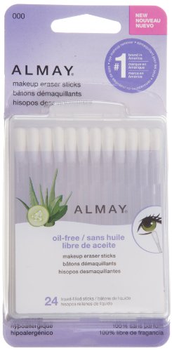 Almay maquillaje Oil-Free Eraser palos, 24 Count (paquete de 2)