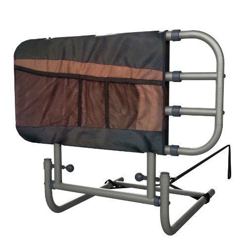 Stander EZ ajustar &amp; pivotante casa quitamiedos + 3 bolsa de bolsillo organizador + ajustable en longitud a 26"-34"-42 "+ correa de seguridad incluido + garantía de por vida