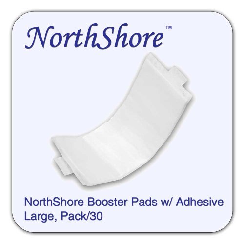 NorthShore Booster cojines con adhesivo, grande, paquete/30