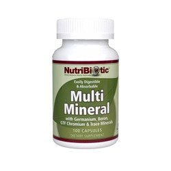 Nutribiotic Multi Mineral Caps, cuenta 100