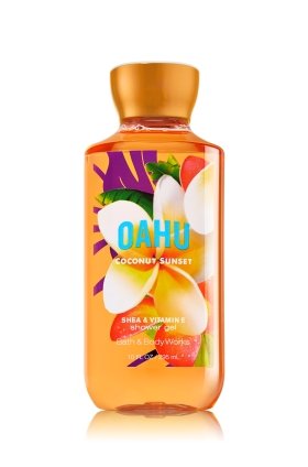 Gel de la ducha baño cuerpo obras Oahu coco Sunset oz 10,0