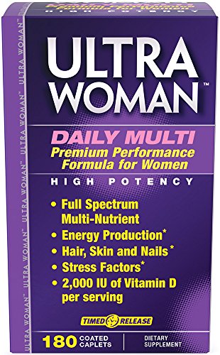 Vitamina mundo mujer Ultra Multi diario, cuenta 180