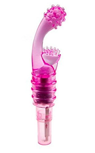 Demarkt vibrador punto G dedo estimular masajeador Personal producto adulto juguetes Sexy para las mujeres (rosa)
