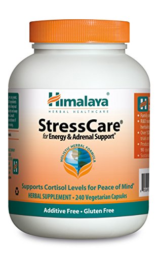 Himalaya Herbal Healthcare StressCare/Geriforte, Anti-Stress, 240 cápsulas vegetarianas