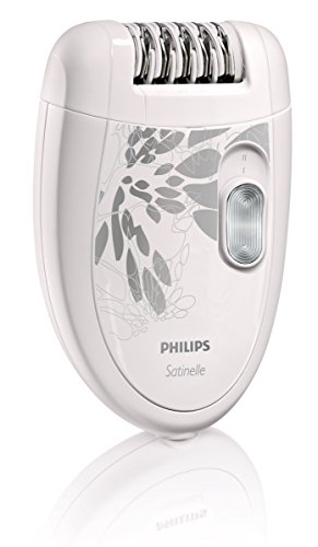 Philips HP6401 Satinelle depiladora, blanco y gris