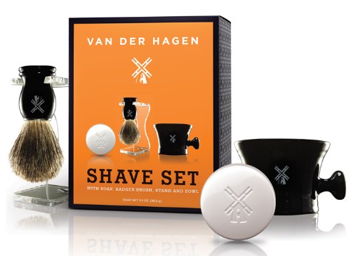 Lujo de Van Der Hagen hombres, sistema de afeitado