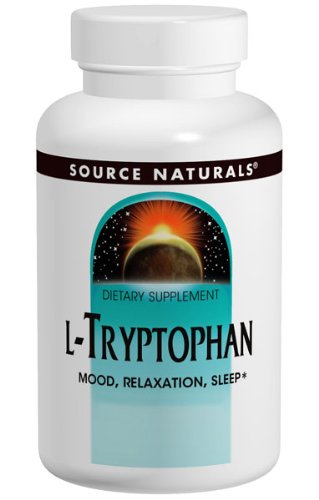 L-triptófano 500 mg 60 Tabs, Source Naturals