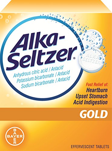 Alka-Seltzer Gold tabletas-sin aspirina, caja 36 Conde