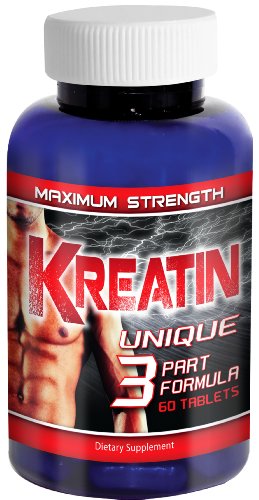 Kreatin(TM) - pura creatina monohidrato suplemento, 5000mg pastillas, Tri-fase óptima fórmula - muscular rendimiento y desarrollo suplemento