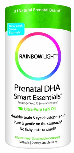 Arco iris luz Prenatal DHA, 60 cápsulas