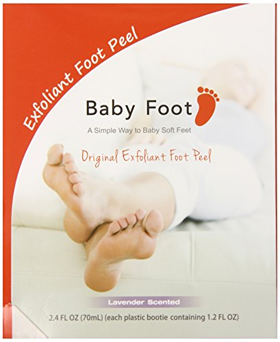 Bebé pie pies exfoliante cáscara aroma de lavanda 2.4 Fl OZ (70mL) - paquete de 2.