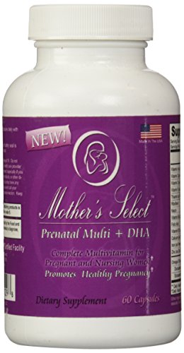 Multivitamínico prenatal y Postnatal con DHA - seleccionar alérgenos gratis vitaminas madre - productos lácteos, soja sin gluten, - ácidos grasos Omega 3, ácido fólico, Beta caroteno, hierro, calcio - para mamá y bebé