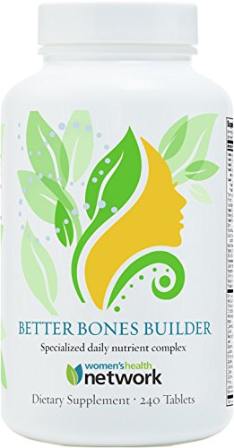 Mejor constructor de huesos por la red de salud de la mujer - multivitamínico especialmente formulado para las mujeres con mayor riesgo de problemas de masa ósea - 240 tabletas
