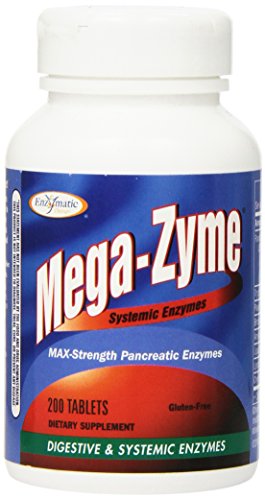 Terapia enzimática Mega-zyme, 200 tabletas