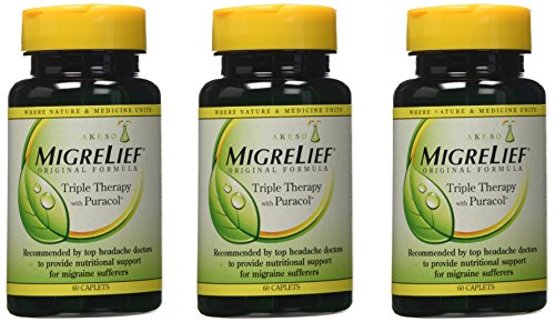 Migrelief Original terapia Triple fórmula 60 cápsulas (Pack 3)