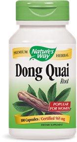 Forma Dong Quai raíz de la naturaleza--100 cápsulas / 565 mg