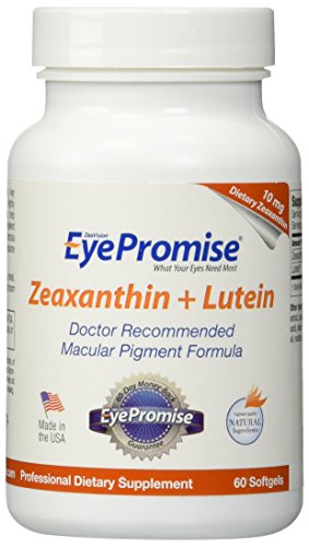 EyePromise zeaxantina + luteína ojo vitamina - proteger y mejorar la salud Macular, Factor de riesgo de Degeneración Macular clave de dirección