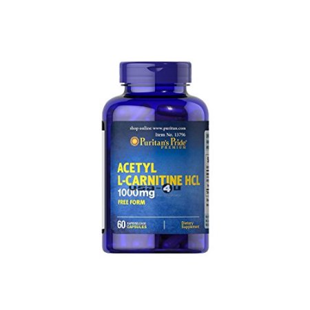 Puritan's Pride 2 Acetil L-carnitina de forma libre 400 mg con ácido alfa lipoico 200 mg de carnitina de forma libre 400 mg con