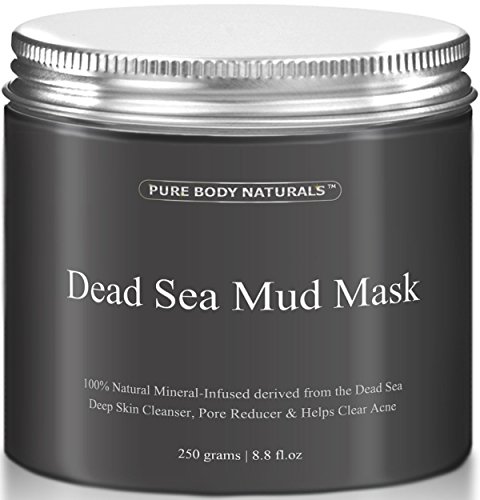 EL mar muerto mejor máscara, 250g de lodo / 8.8 oz. fl. - mar muerto mascarilla de barro mejor para tratamiento Facial, minimiza los poros, reduce las arrugas y mejora la tez general - ayuda de minerales del mar muerto para sacar las toxinas de la piel - 