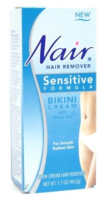 Bikini sensible Nair Nair crema depiladora - 1,7 oz: 2 unidades.