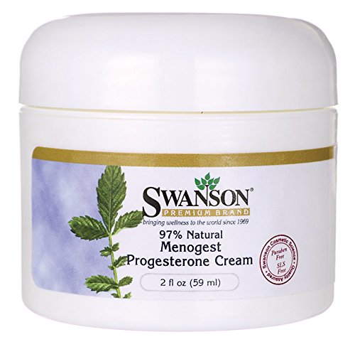 Menogest progesterona crema, 97% Natural 2 onzas (59 ml) crema