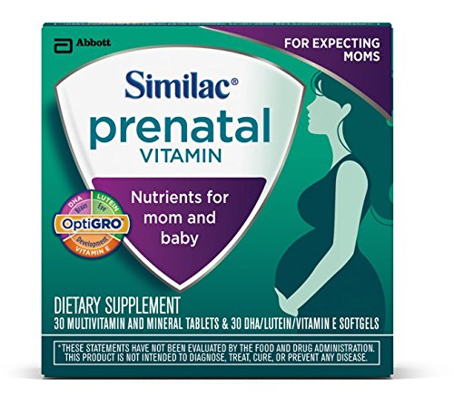 Vitamina Prenatal Similac, cuenta 30 (embalaje puede variar)