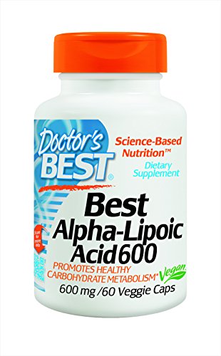 Mejor mejor alfa-lipoico ácido (600 Mg) cápsulas vegetales del doctor, 60-Conde