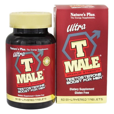 Nature's Plus - Ultra T masculino Maximum Strength Testosterona para los hombres - 60 tabletas