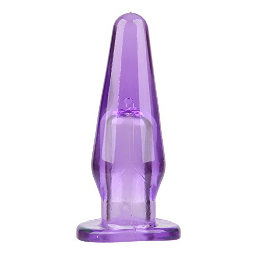 Beauty7 Color púrpura jalea Portable dedo Anal Butt mujeres hombres sexo femenino juguetes Anal estimulador próstata masajeador dispositivo Plug
