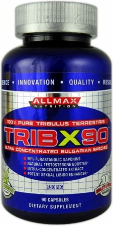 ALLMAX nutrición Trib X 90 puro Tribulus Terrestris - 750 mg - 90 cápsulas