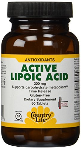 El ácido lipoico activa de la vida de país (sostener la liberación), 60 tableta
