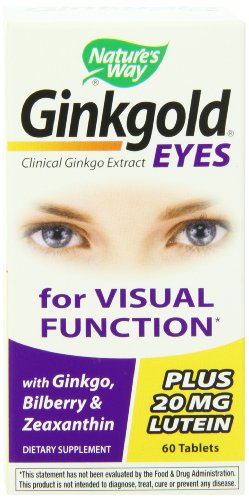Forma Ginkgold ojos de la naturaleza, 60 comprimidos