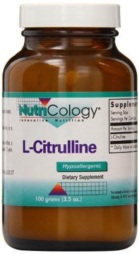 NutriCology L-citrulina, polvo, 100 gramos