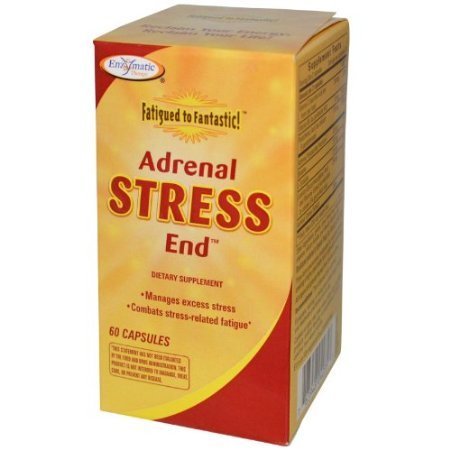 Fatigado a fantástico! Estrés adrenal-terapia enzimática Inc. 60 tapas