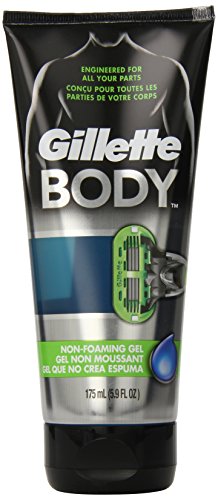Gel de afeitado Gillette cuerpo varonil, 5.9 onzas
